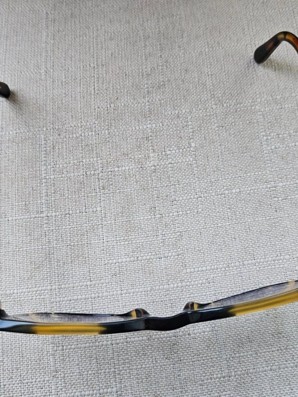 Coach Women Eyeglasses/Glasses Frame HC6102 BLK AMBER GLTR Vasity Stripe Frame - Picture 12 of 12